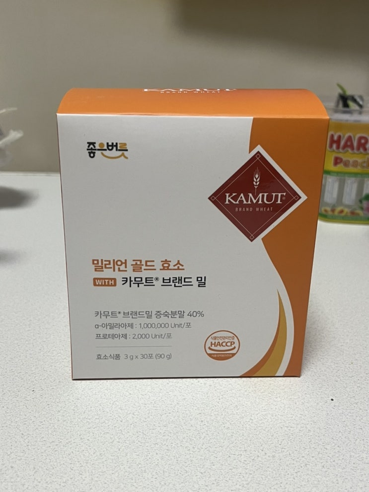 100만 역가 수치 좋은버릇 카무트 효소 후기🐾
