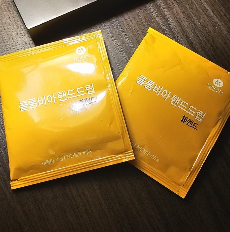 맥널티 핸드드립 지진희커피 명절 선물 추천 캠핑, 여행 추천템