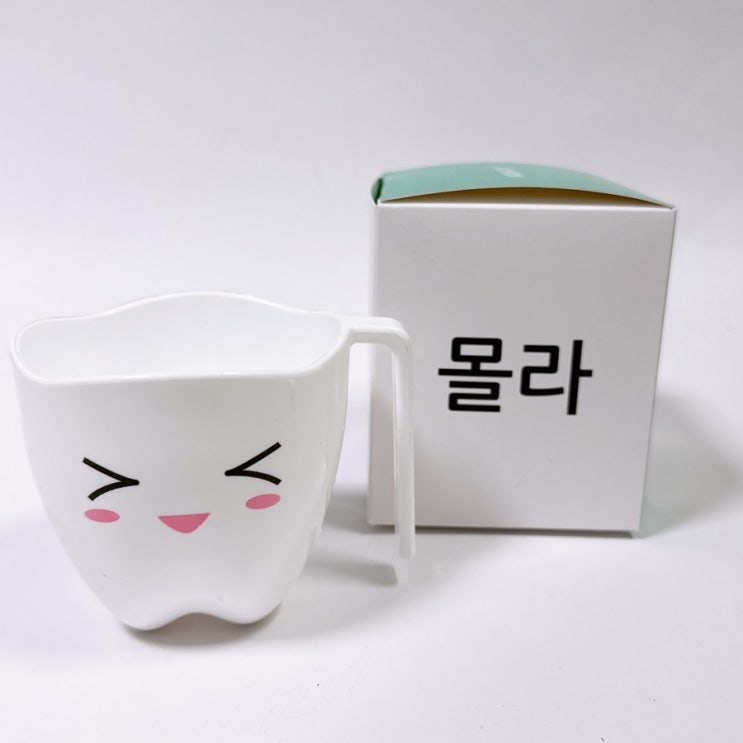 어린이집양치컵 조카 선물 귀여운 몰라컵