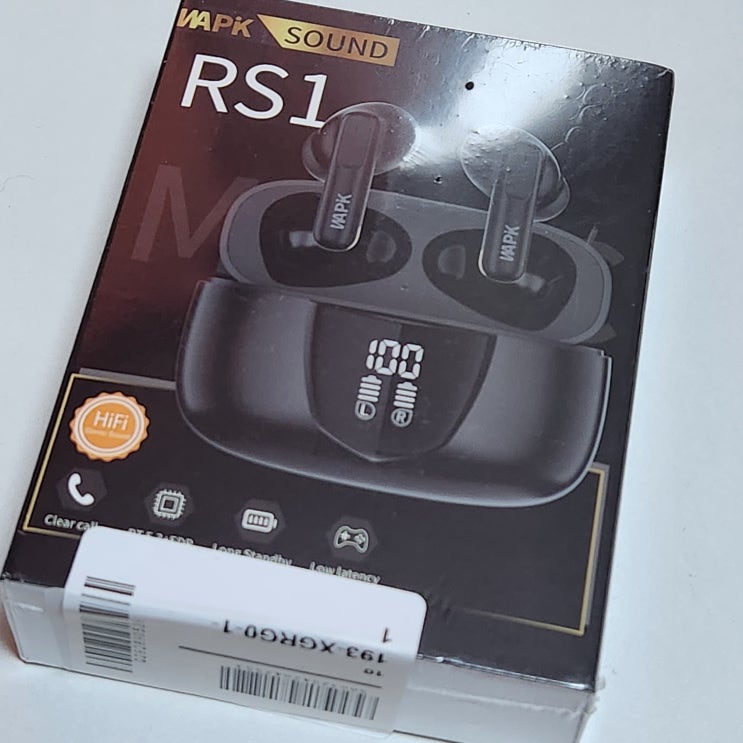 와피크 RS1 블루투스 이어폰 리뷰