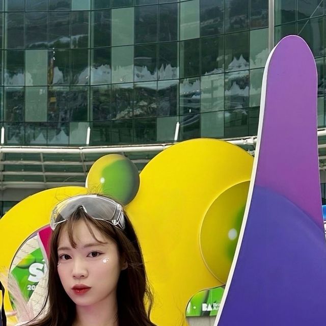 최다영 on Instagram: "🔫 seoul waterbomb"