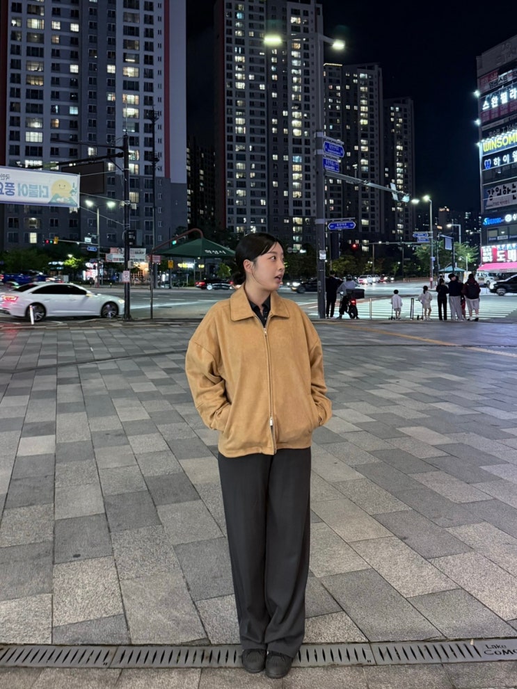 아이러니포르노화이트라인 IRO097 스웨이드 자켓 카멜 후기 🧥✨
