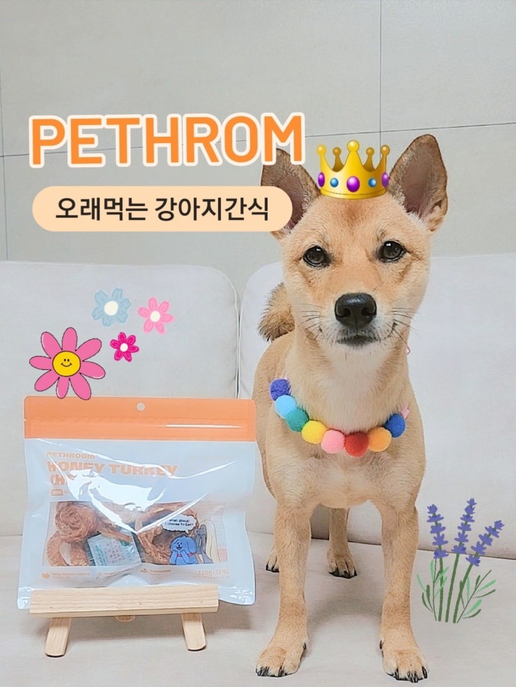 강아지 오래먹는간식 강아지수제간식 [페스룸허니터키츄 칠면조힘줄]