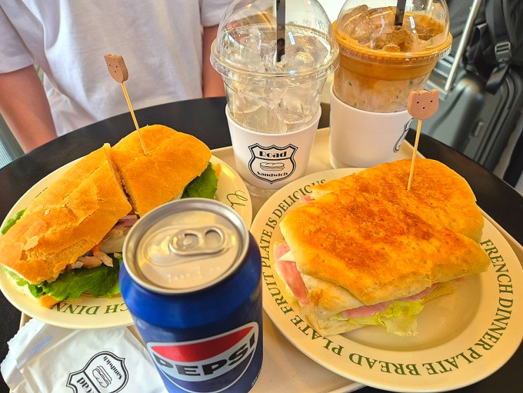 🥪서울역 맛집 • 로드샌드위치 배달이 끊기지 않는 곳! (메뉴판O)
