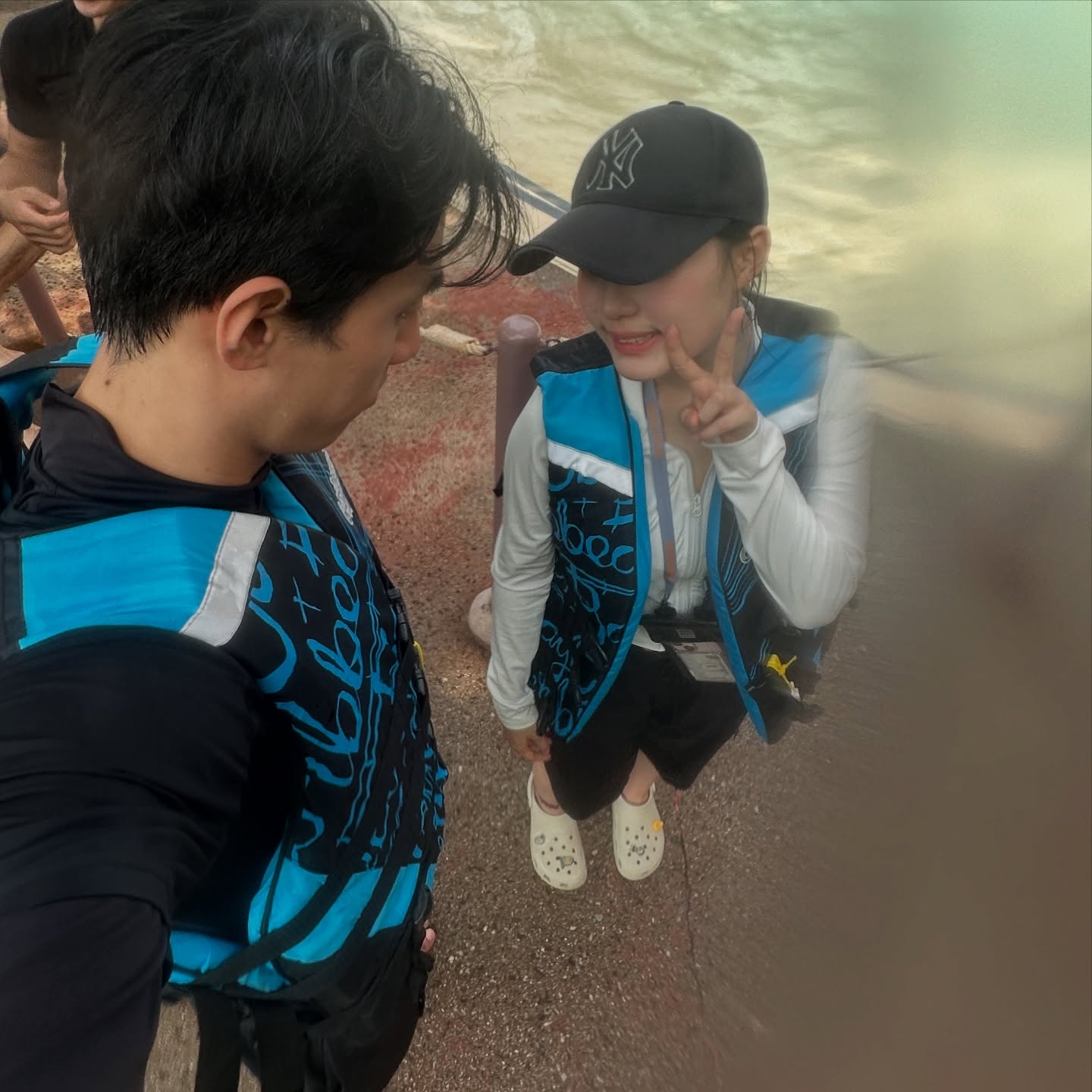 잼미니들의 물노리~ 였던 것
아재밌다

#캐리비안베이 #메가스톰 타셈