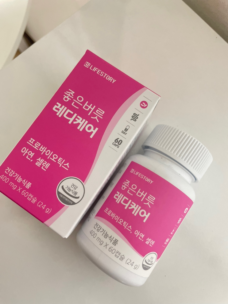 질 유산균 추천 -  좋은버릇 레디케어