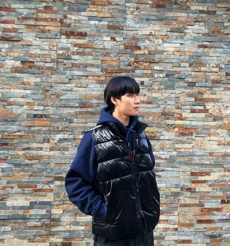 요즘 입기 좋은 패딩 추천(Feat. 에센셜 퀼팅 글로시 더플 패딩 베스트)