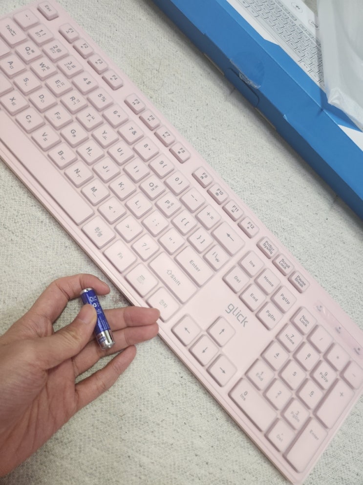 [지클릭커 오피스프로 슬림 무소음 블루투스 무선 키보드😍] 꼭 추천🩷🩷