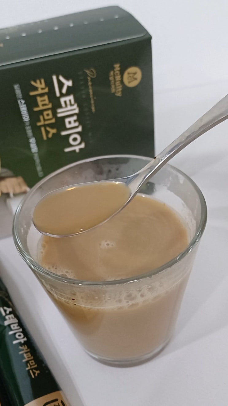 지진희커피로 유명한💕맥널티 스테비아 당제로 커피믹스/스테비아