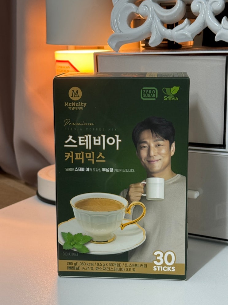 맥널티 :: 지진희커피 스테비아 당제로 커피믹스