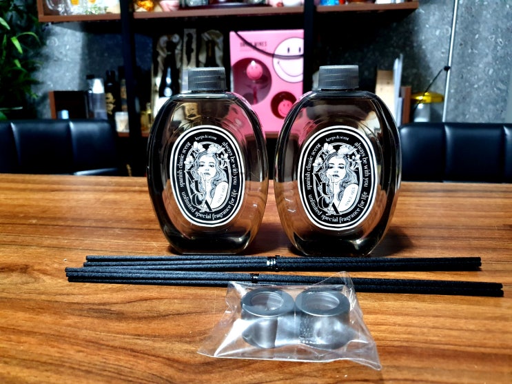 차량용 실내방향제 추천 - 대용량디퓨저 뷰카 510ML 1+1