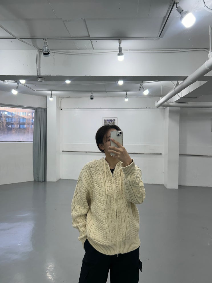 겨울 데일리 니트 고민 끝! 스탠다드에러 실착 후기