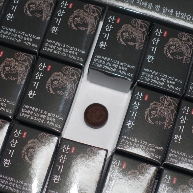 명절 선물 추천 건강식품 정다운삼 산삼기환 7년근 산양산삼