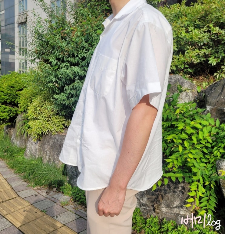 남자 린넨셔츠 룩체크 look check 시원한 여름 셔츠 딱이야