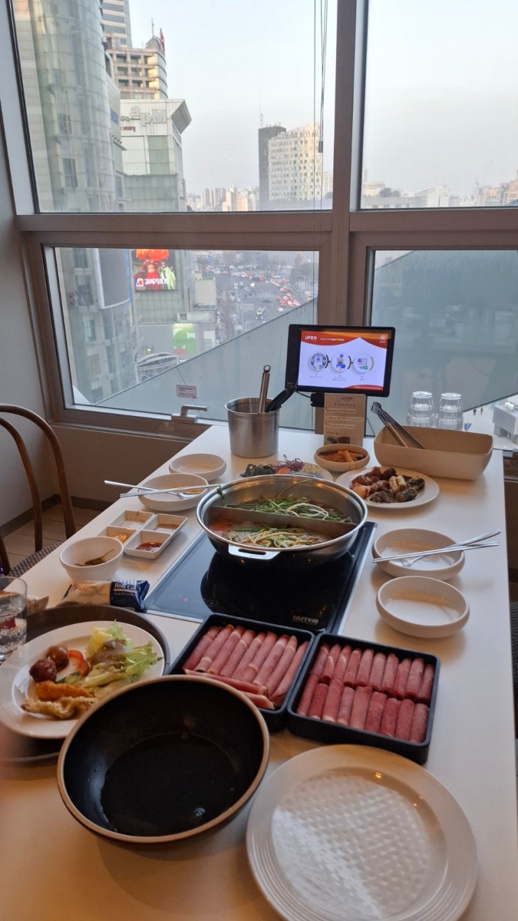 동대문 샤브샤브무한리필 생맥주무한 던던 산천