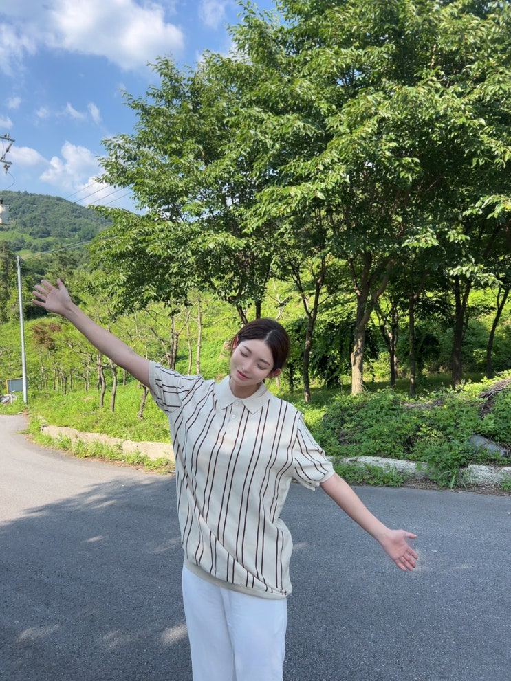 여름 반팔니트 추천🕊️