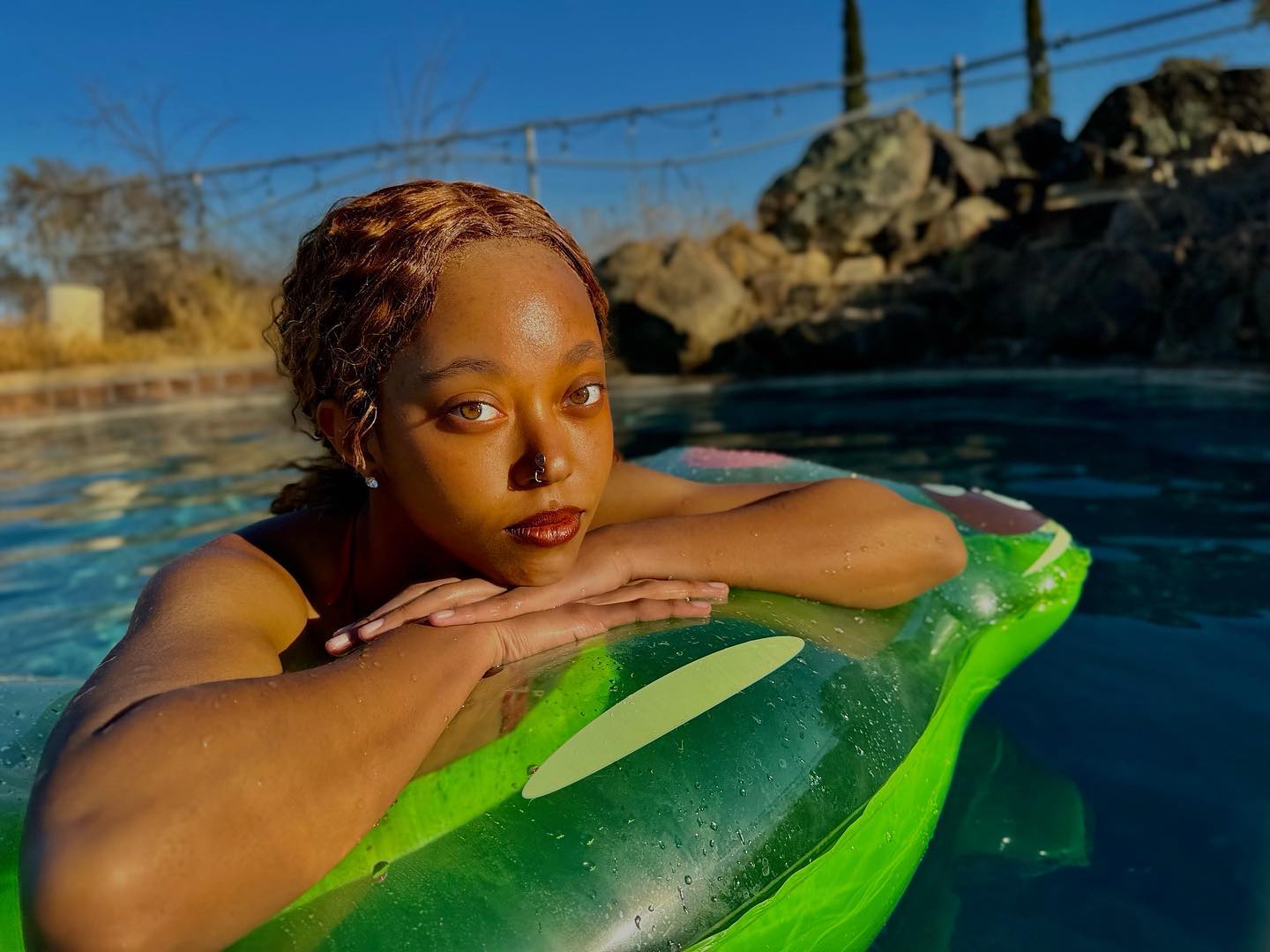 Chilled Out In The Pool ✦
(Thanks for letting me get in your pool pookie kaiiknot and also taking these pictures lol)
☆

☆

☆

☆

☆

☆

☆

☆

☆
#sun #sunnyday #pool #poolday #basicallysummer #summertime #light #bathingsuitseason #red #goldenhour #filter #filters #photos #pics #homietime #fun #swimming #swimmingpool #poolfloaties #floating #redbikini #crimpedhair #ponytail #hazel #hazeleyes #picsoftheday #cali #california #fresnocalifornia #fresnocalifornia #somanyhashtags