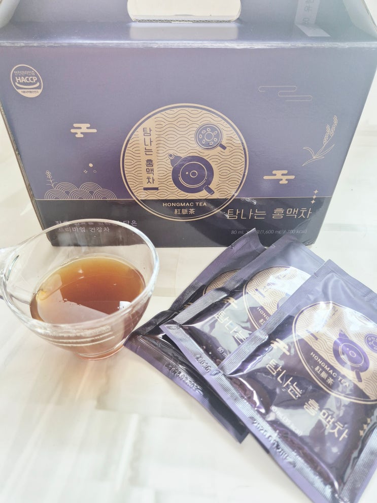 탐나는 홍맥차 여름철 무더위 갈증해소 한방차