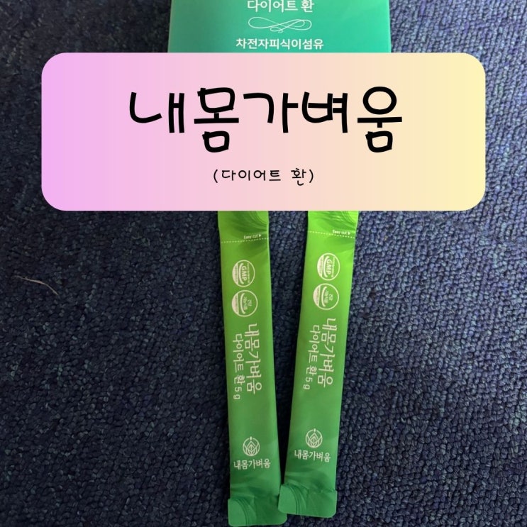 [내몸가벼움] 차전자피환과 가르시니아로 시작한 건강한 다이어트 루틴