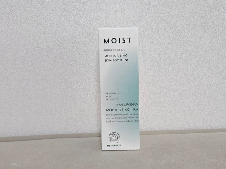 뷰디아니 모이스트 토너 히알루론산 약산성 토너로 여름철 민감피부 진정 및 수분 충전 완벽 케어!