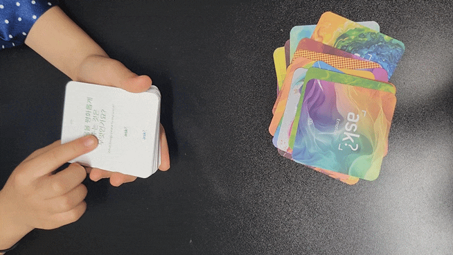 [아이랑] 애스크 카드 감정 (ASK CARD, emotion, 상담/소통 카드 게임)