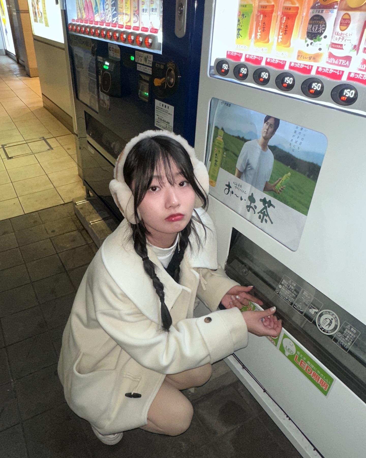 음료수가… 안 나와… (｡•́︿•̀｡)