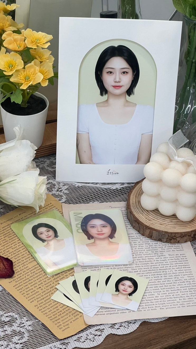 [을지로 사진관] 증명사진 맛집 흐드러지다 스튜디오