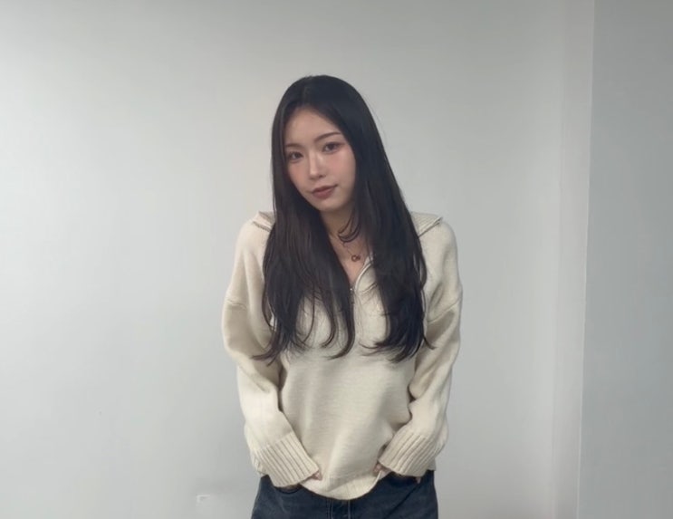 🤍 스트릿 무드 데일리 니트 추천 / 하이넥 니트 집업 추천! 🧶🧶🧶