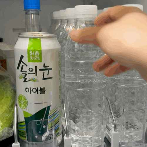 탱이하우스 자동 음료수 정리 디스펜서 냉장고정리
