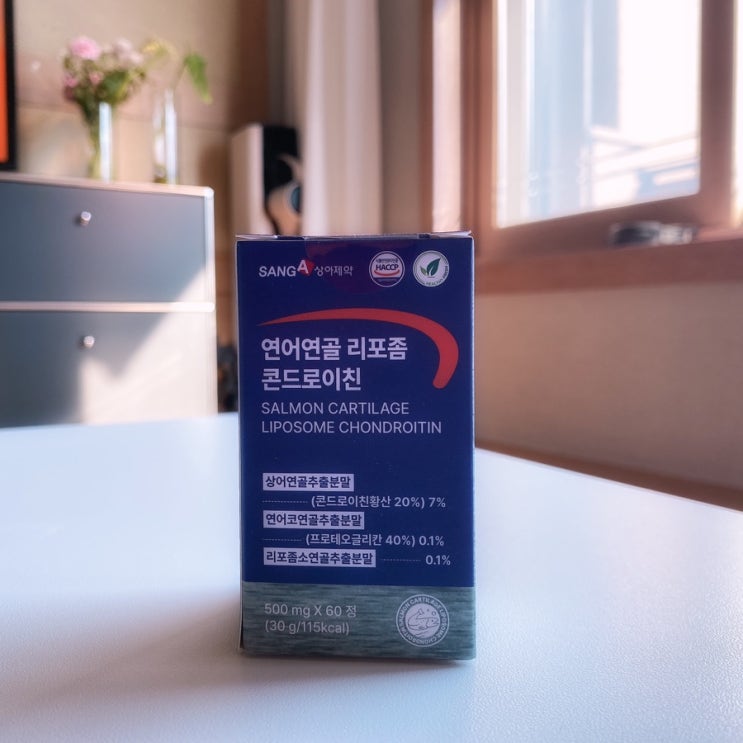 관절 영양제 연어연골 리포좀 콘드로이친 후기