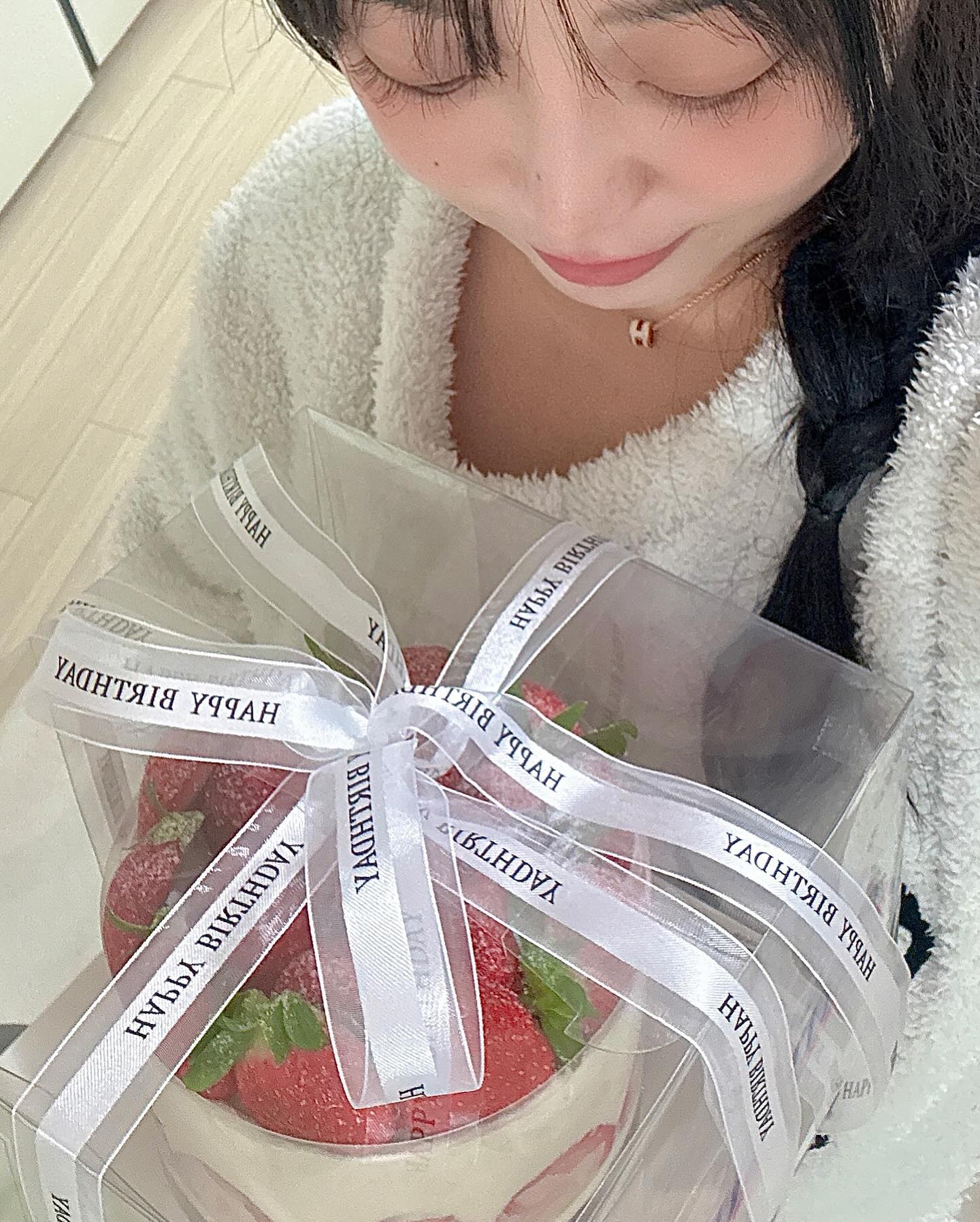 역시 울산의성심당 케익먹는곰 딸케 🍓 🫶🏻 최고야 짜릿해 🫶🏻