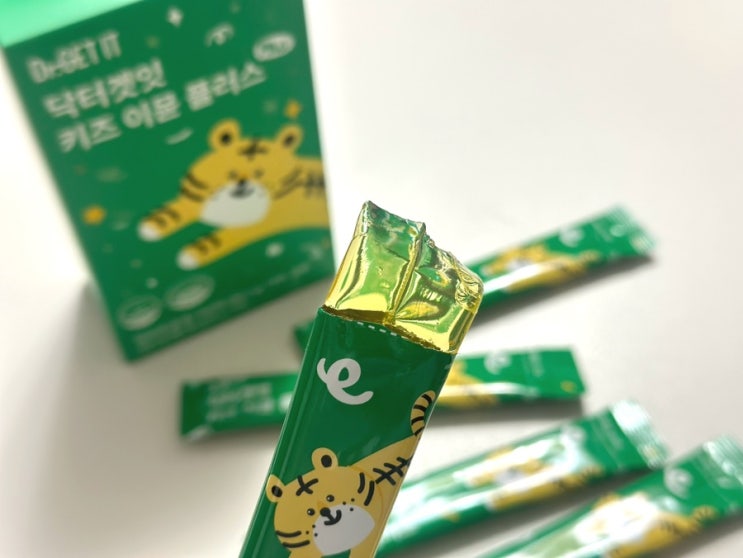 면역력·장·피부건강 한번에! 알로에 젤리 닥터겟잇 키즈이뮨 플러스 후기