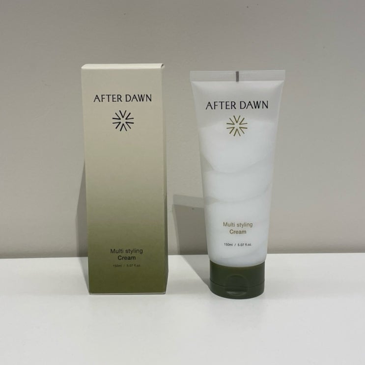 영양공급과 스타일링을 동시에/컬크림 트리트먼트 크림 베이스 애프터던 AFTER DAWN 멀티스타일링크림