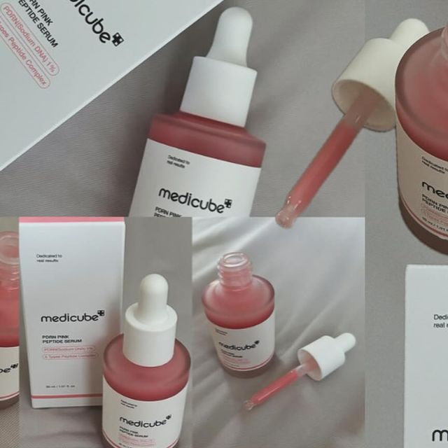 @1_wzzz on Instagram‎: "#광고 

@medicube_korea

성분 맛집 메디큐브에서 24년 6월 new ‘PDRN 핑크 흔적앰플’이 출시되었뜹니다  ٩(ˊᗜˋ)و🎉

✔️PDRN + 펩타이드 + 연어 콜라겐 + 코엔자임 Q10 등 고가의 에스테틱 성분이 아낌없이 들어가있고 핫 에스테틱 성분 ‘연어 PDRN 1%’를 핑크앰플 한 병에 담아 강력한 핑크토닝 효과 짱 짱 !!!👍🏻

핑크 흔적 앰플에는 연어에서 추출한 PDRN 성분이 1% 최다 함유*하고 있어서 단 2주 만에 거뭇한 흔적/잡티를 강력하게 케어해, 맑고 깨끗한 피부로 핑크 토닝 효과를 선사합니다🤍

같은 자리에 반복되는 잡티&흔적은 ‘피부의 장벽케어’를 동시에‼️👀 같은 자리에 잡티&흔적이 반복되는 이유는, 그 자리에 탄력&장벽이 무너졌기 때문에 PDRN 앰플로 탄력&장벽을 동시에 케어해, 흔적이 반복되지 않도록 근본적인 케어를 도와준답니다,,!!😦🫢

고농축으로 깊은 수분감을 선사하며, 끈적임 없이 즉각 흡수되고 ,여름에도 부담 없이 사용 가능한 #핑크수분 흔적앰플이라 피부 속부터 건강하게 차오르는 #핑크 속광 …미쳐따 !!!!🩷

비타민B12 본연의 핑크색감으로, 처음부터 끝까지 건강한 성분으로 피부에 핑크 속광을 선사합니둥🎀

제품 받고 바로 써봤는데 속광,피부광 완전 대박이햐ㅠㅠ 
피부 광을 중요시하는데 아 이거 그냥… 말해뭐해 … 🤷🏻‍♀️🩷

#광고#메디큐브PDRN#메디큐브PDRN핑크흔적앰플#핑크흔적앰플#PDRN#잡티세럼#잡티앰플#흔적앰플"‎