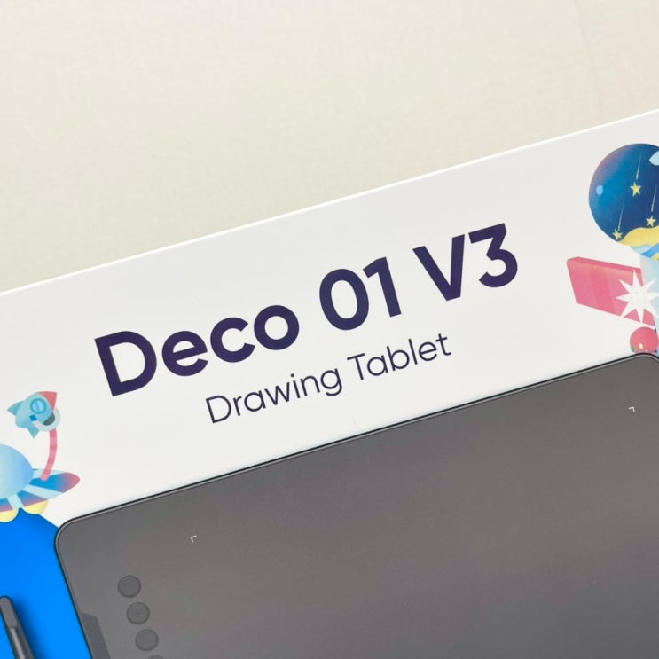 엑스피펜 펜타블렛 신상 Deco 01 V3, 16384 필압지원 태블릿