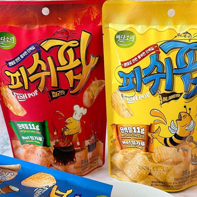 김그린 on Instagram: "#광고

글루텐프리 단백질스낵 피쉬팝

요즘 푹 빠져있는 어포!
피쉬팝으로 다양한 맛을 즐겨봤어요

오리지널, 허니버터, 칠리까지
원하는 맛대로 골라 잡기 😋

고단백질에 글루텐 프리로 계란 두 개와
동일한 단백질이 11g 함유되어 있어요
다이어트 할 때 간단한 술안주로 추천합니다!

#피쉬팝#맥주안주#홈맥#혼술#단백질과자#다이어트안주#다이어트술안주#프로틴스낵#단백질간식#글루텐프리#영양간식#간단한안주"