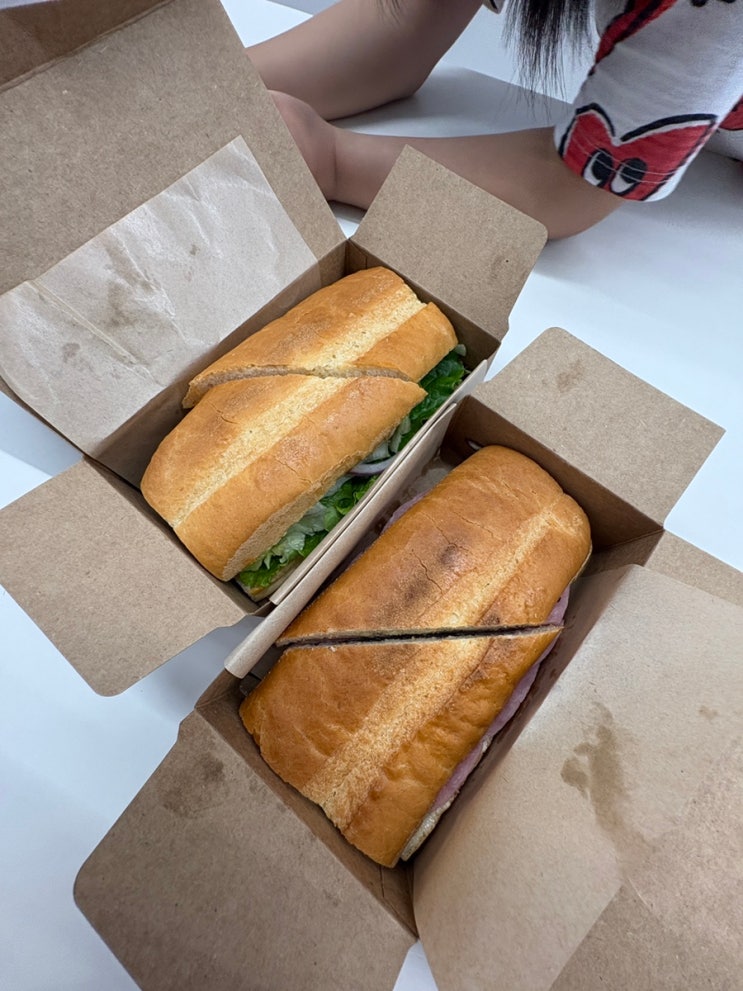 강동구 샌드위치 맛집 어스샌드위치 천호점 포장 한끼