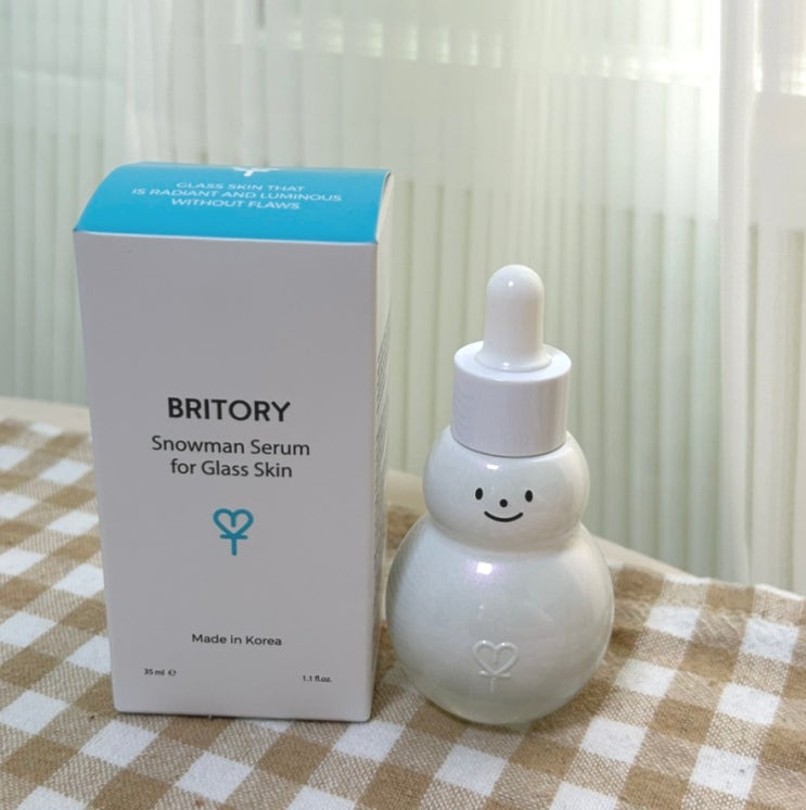 브리토리 눈사람 세럼으로 피부결개선