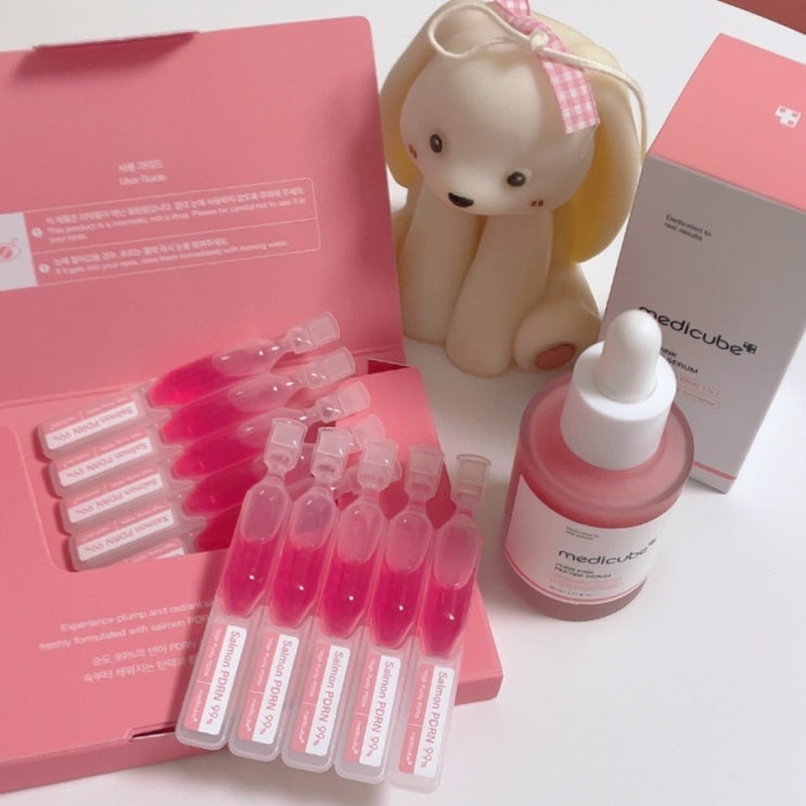 Medicube 메디큐브🎀💓 PDRN 핑크 원데이 세럼+ PDRN핑크 흔적 앰플