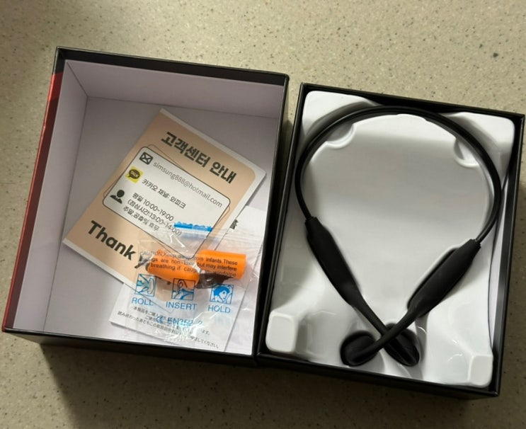 골전도이어폰 가성비 좋은 와피크 골전도이어폰 N60 솔직후기