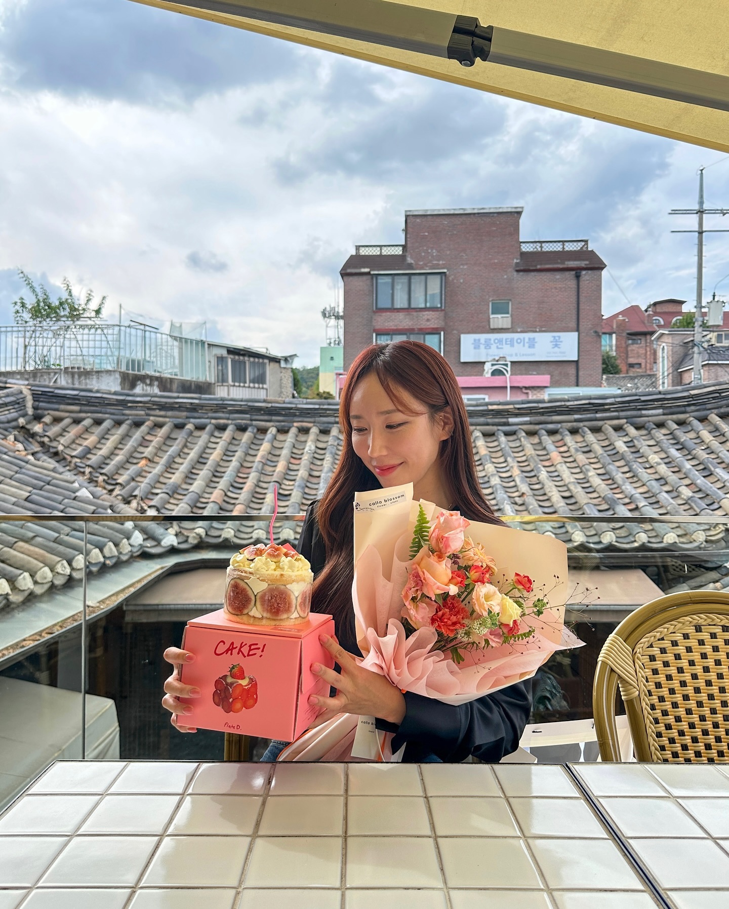 아주 좋아하는 동네 서촌에서 감동의 미리생파🎉🎂💐