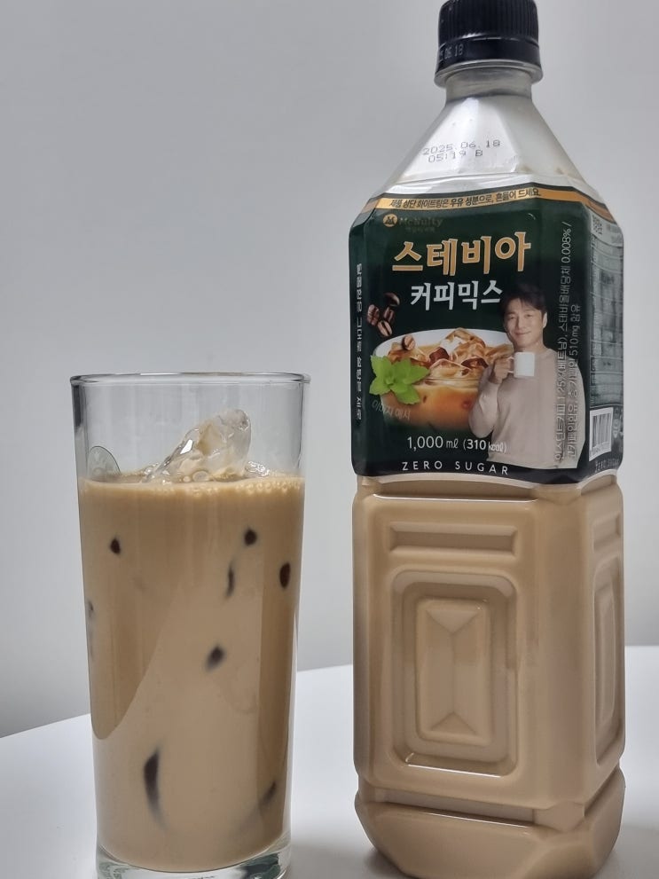 황금비율로 만든 커피믹스 추천! 제로슈가지만 달달한 '맥널티 스테비아 커피믹스'