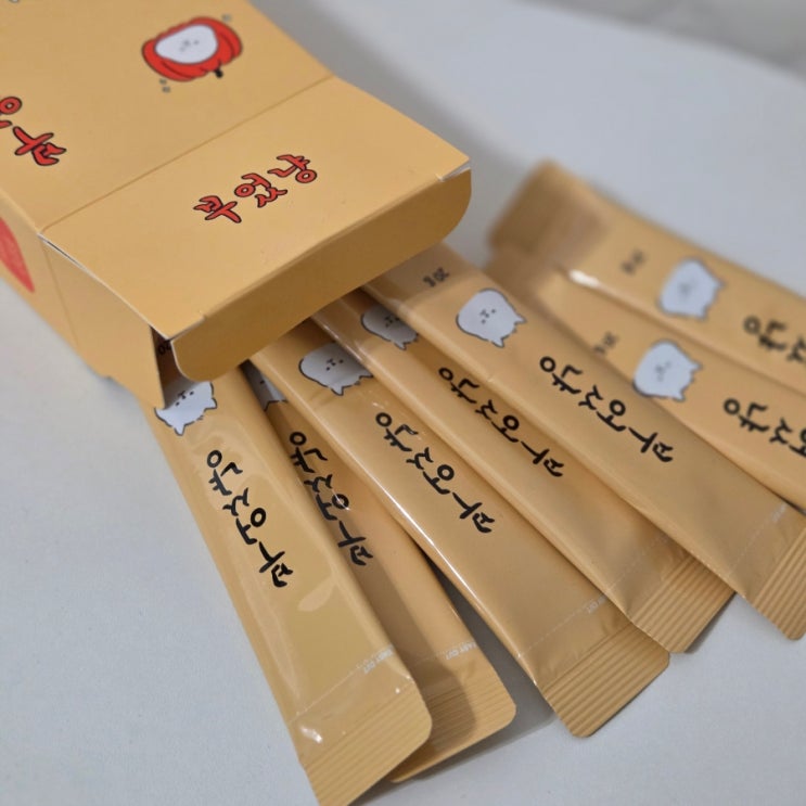 아침 붓기 고민 많은 날, 부었냥 스틱 젤리 추천! (호박티니아 함유 젤리 솔직 후기)
