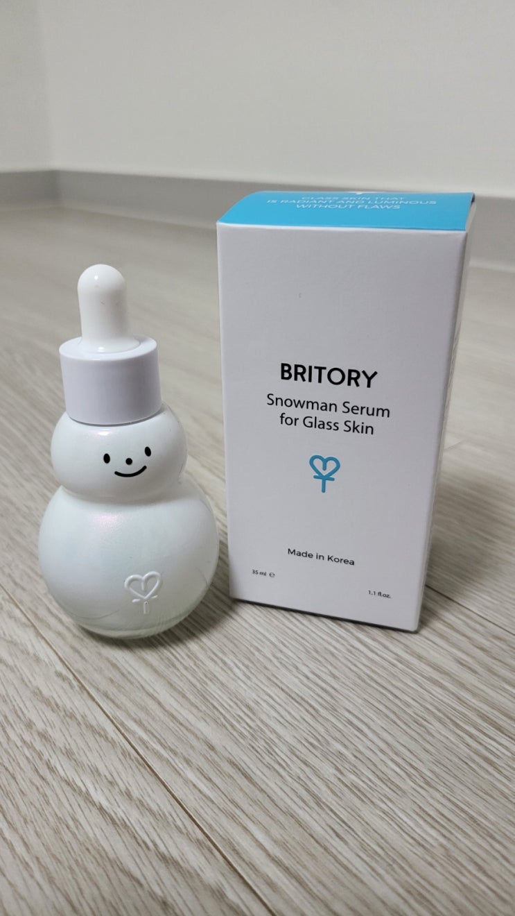 브리토리눈사람 세럼으로 여름철 모공관리 끝