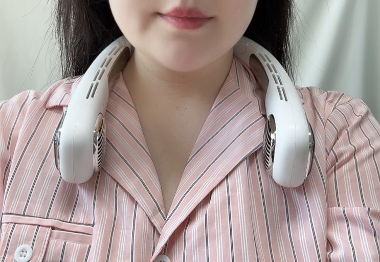 SMIRIA 넥풍기 목걸이선풍기 무더위 필수템 리뷰