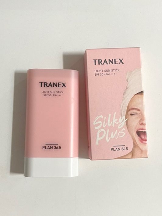 끈적임 없이 뽀송한 자외선 차단 선스틱 plan 36.5 트라넥스 라이트 선스틱 사용 후기