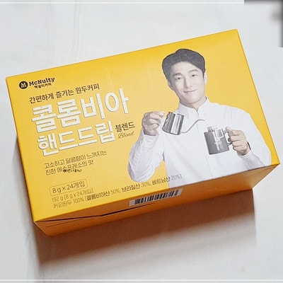 드립백 커피 추천 맥널티 콜롬비아 핸드드립 지진희커피