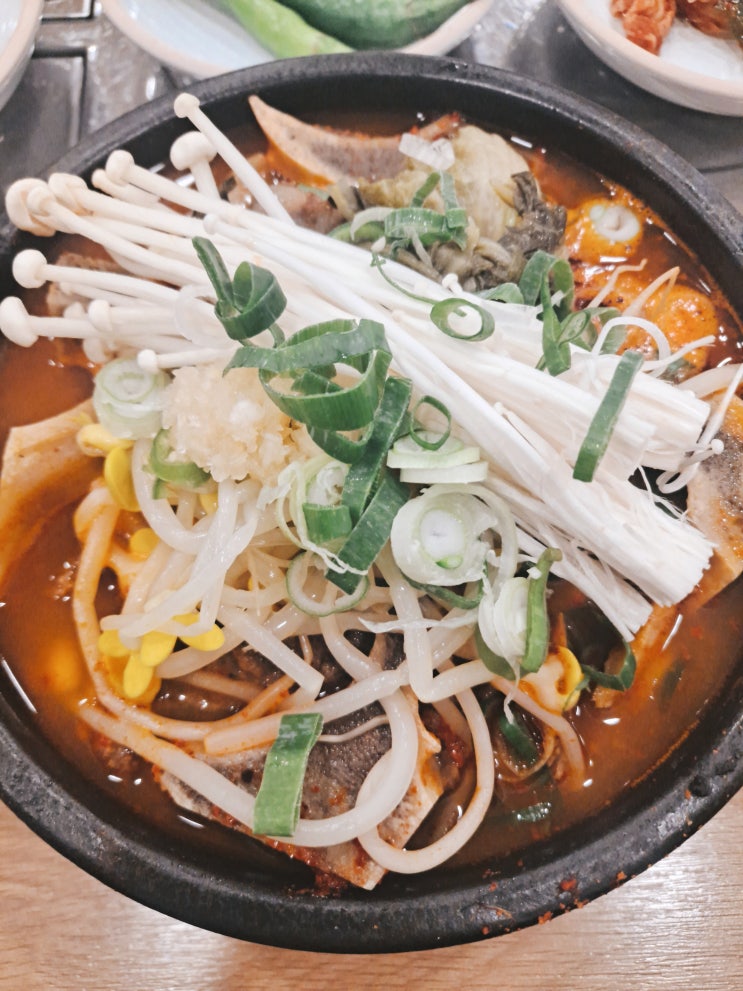 광양맛집 조선의 맛 소뼈얼큰탕 후기