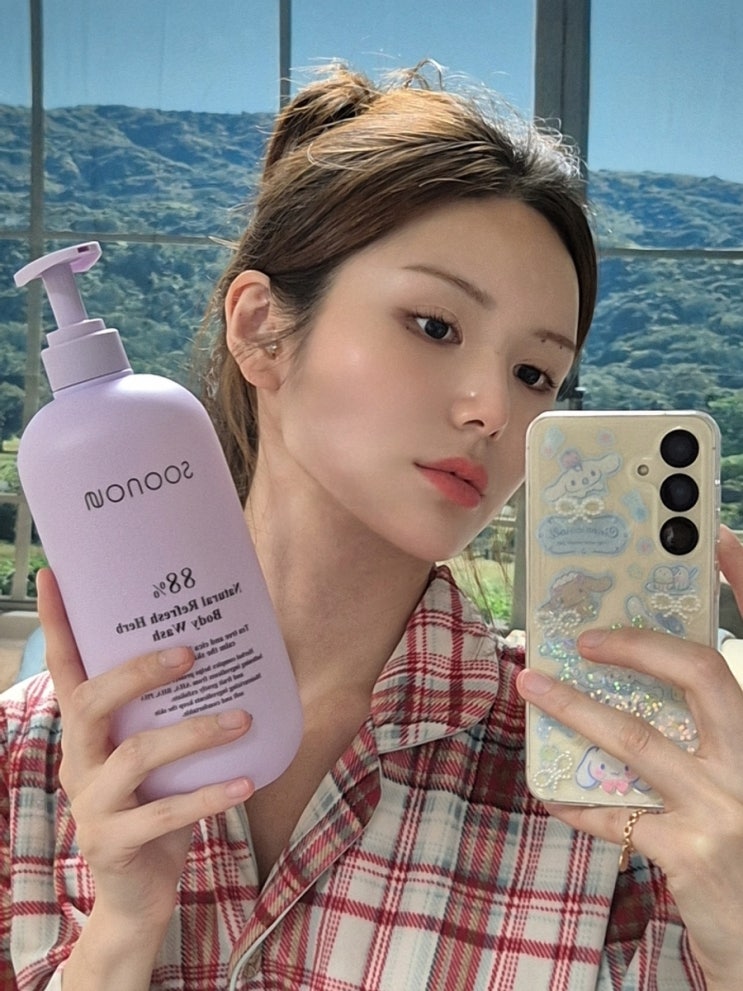 향좋은 퍼퓸바디워시 수노은 약산성바디워시