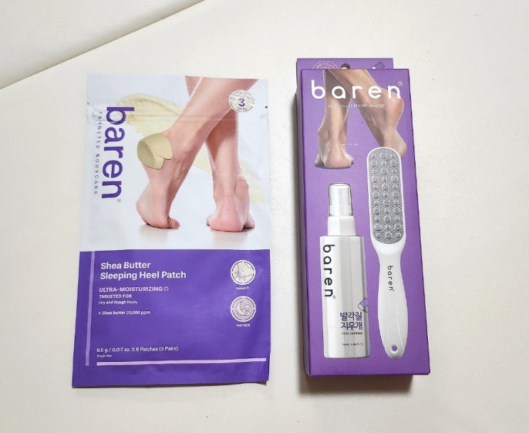여름철 필수템! 뒤꿈치 발각질제거는 바렌으로 완성 올리브영 각질관리템 추천